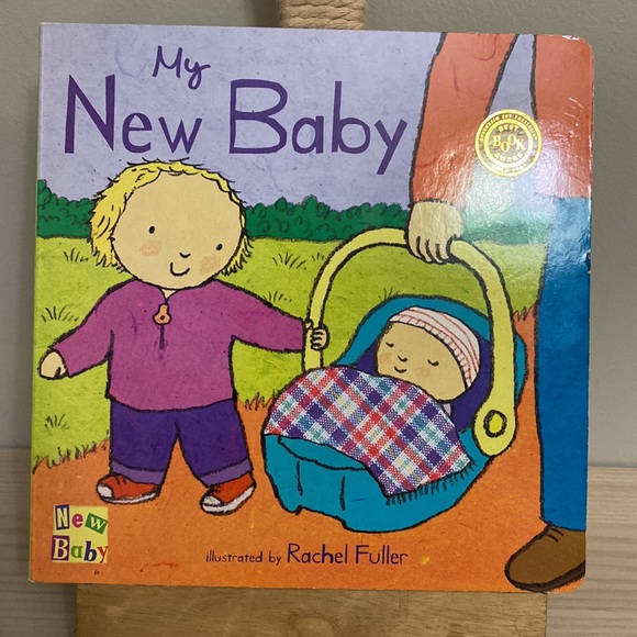 Childs Play Waiting for Baby & My new Baby by Rachel Fuller set of 2 baby books - Picture 6 of 8